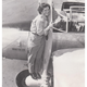 Dianna Cyrus (later Dianna Bixby), with her Douglas A-26 Invader, Huntress (photo author unknown, via)